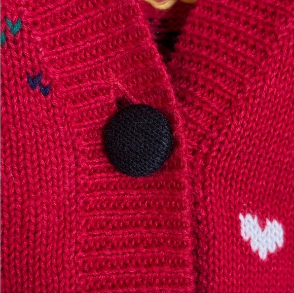 RARE Vintage Susan Bristol 1992 Scottie Terrier Dog Cardigan Holiday Sweater M - Picture 7 of 13